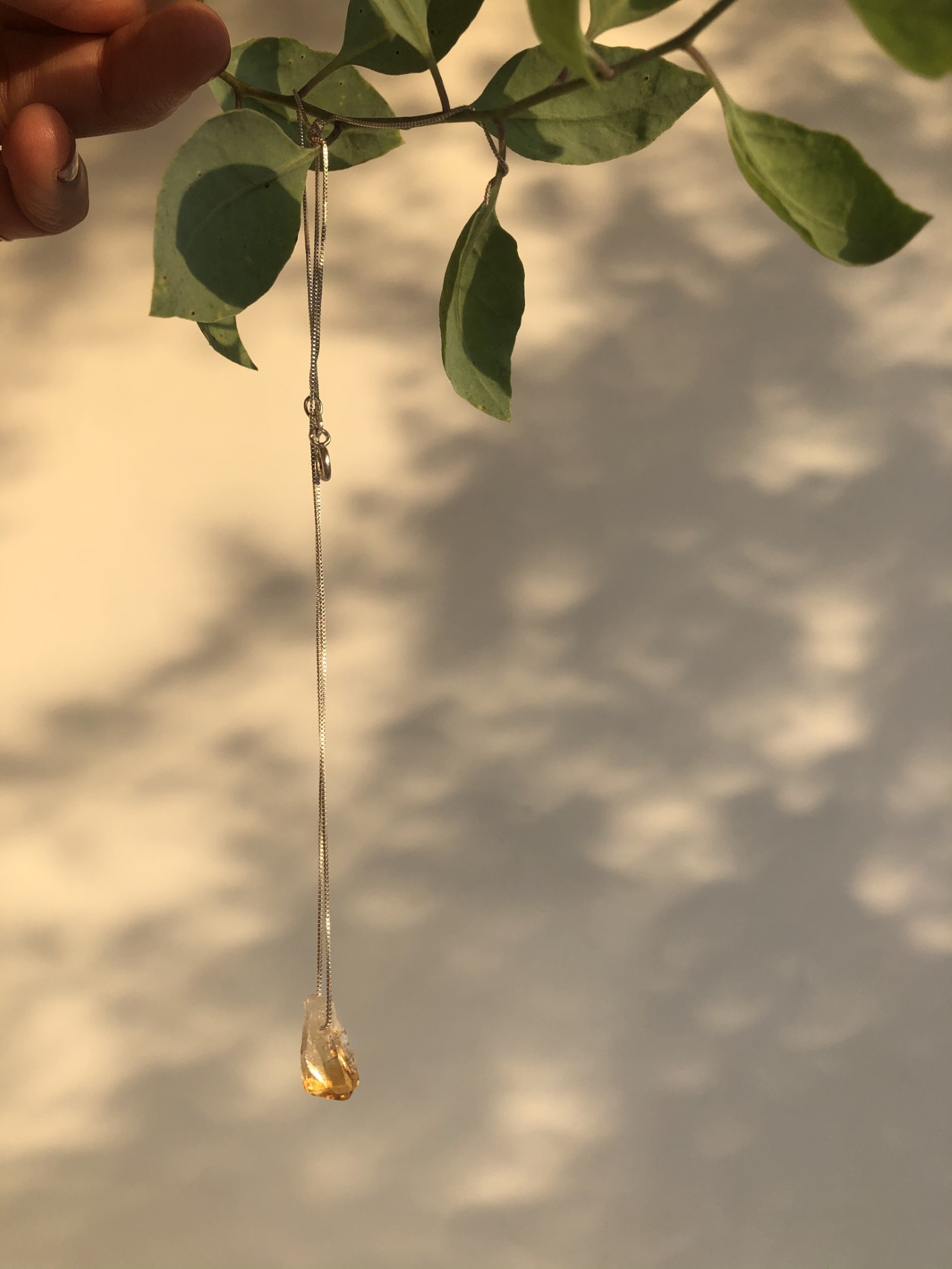 Collar Samadhi Thread Citrino