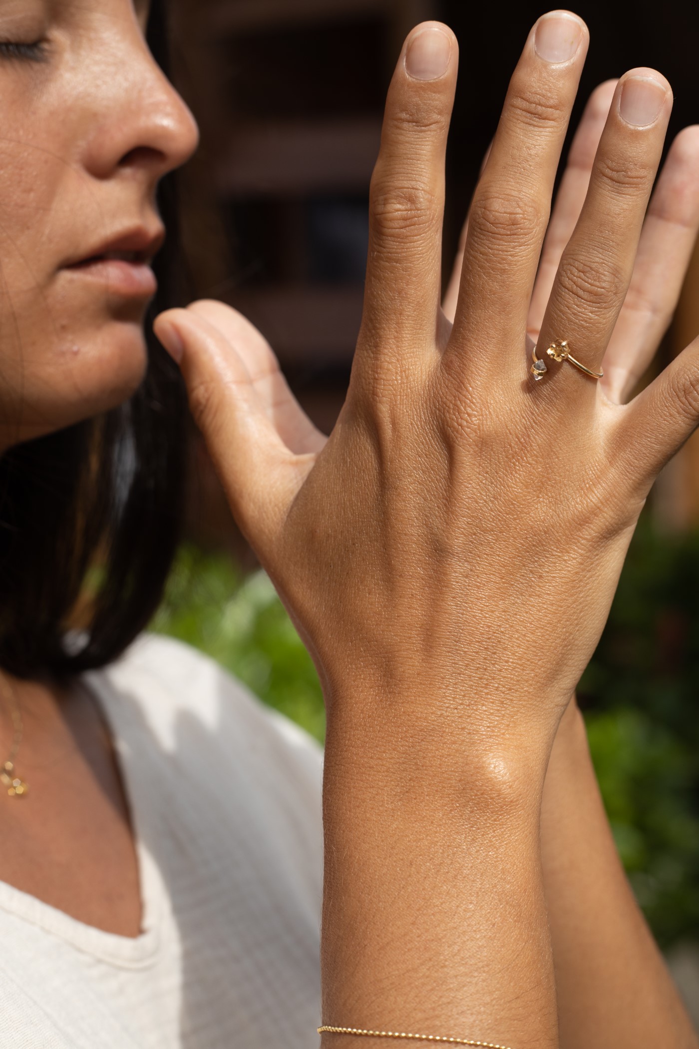 Anillo Gemelo Citrino