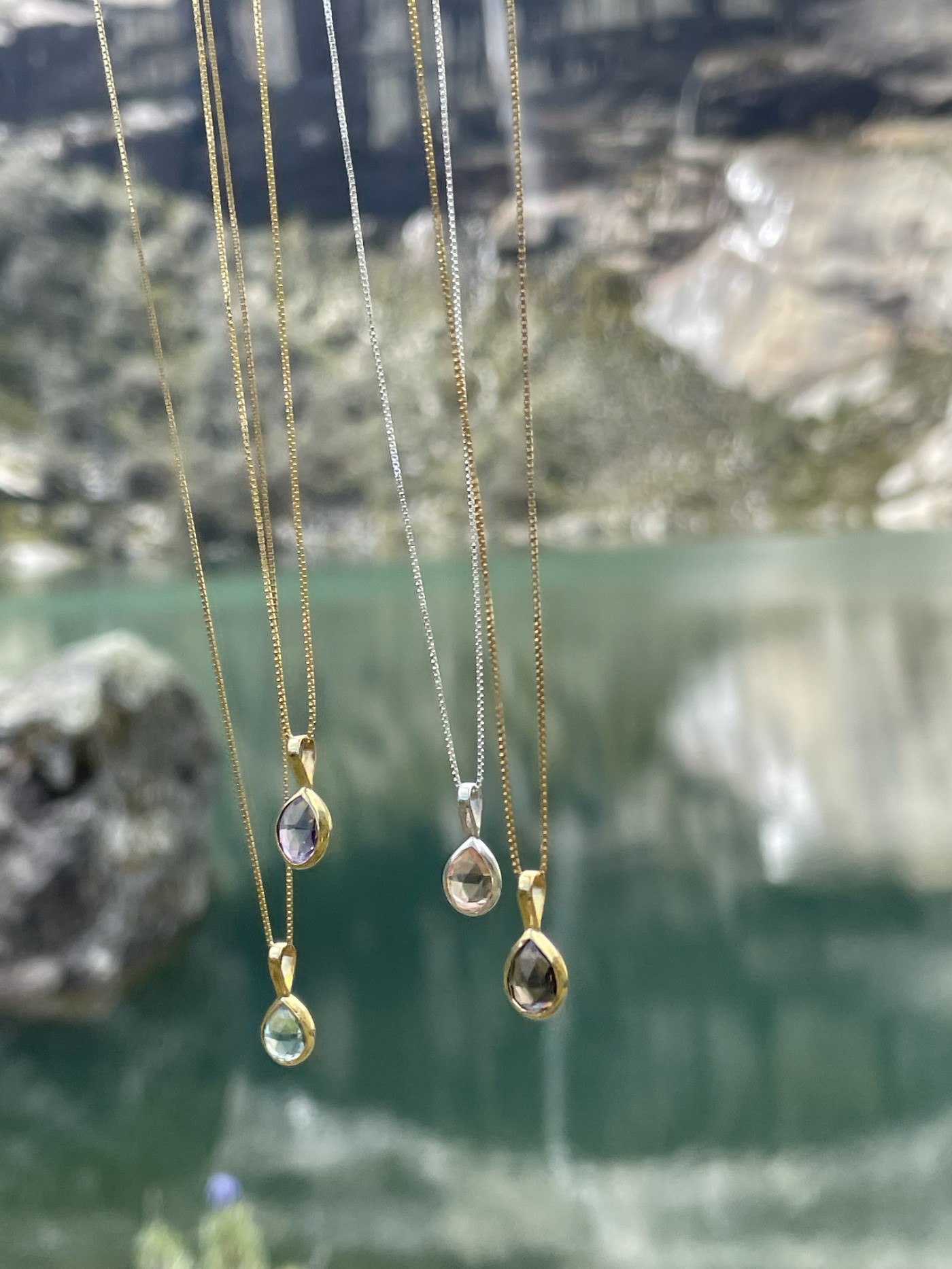 Collar India II Amatista