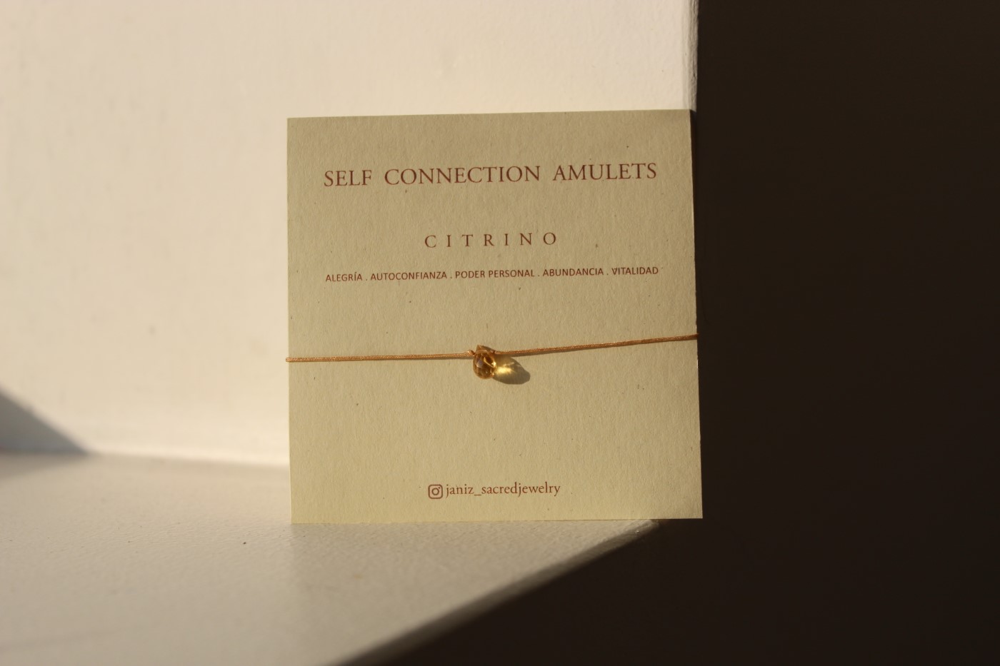 Shanti Bracelet Citrino