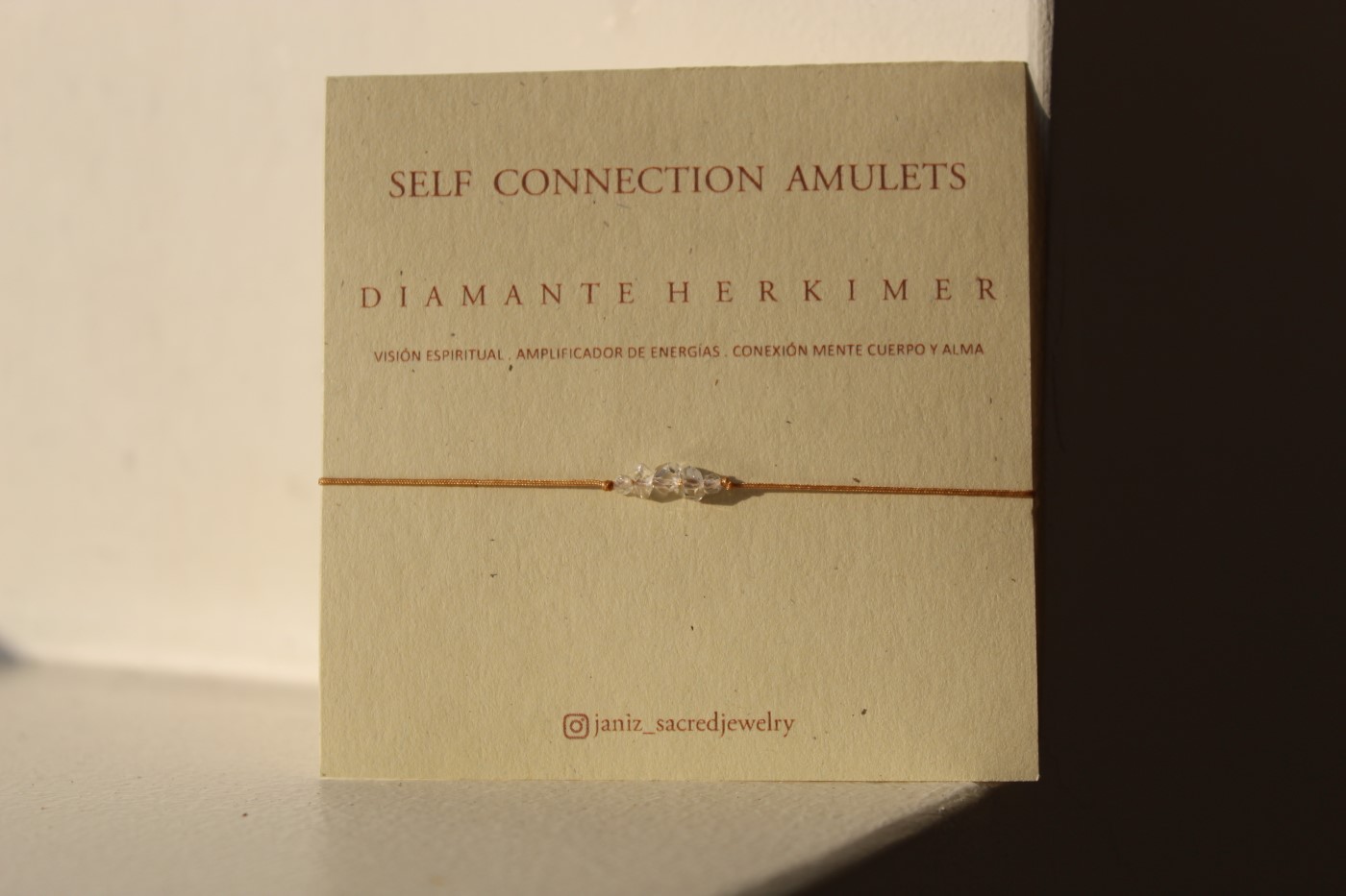 Shanti Bracelet Diamante Herkimer