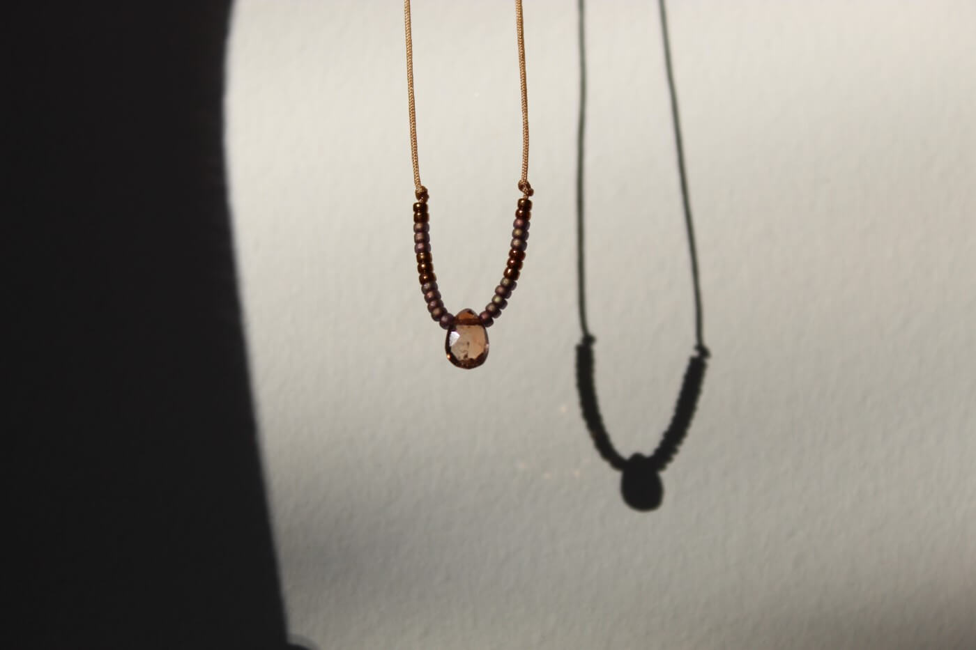 Shanti Necklace w/ Beads Andalucita